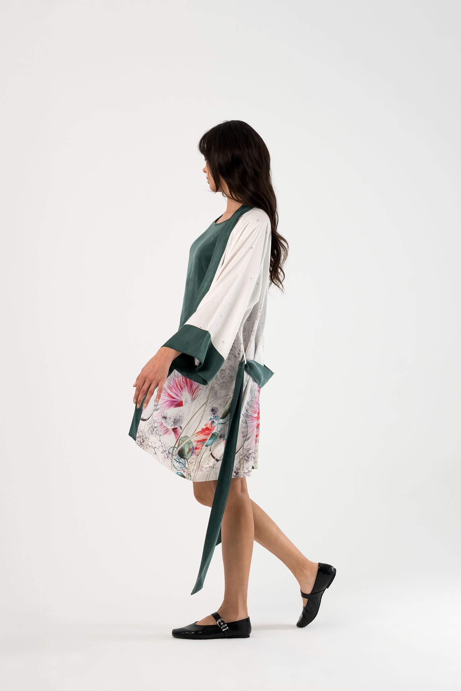 Viridis Orta Boy Kimono