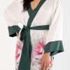 Viridis Midi Kimono Eteği Sulu Balıklı