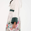 Viridis Midi Kimono Eteği Sulu Balıklı