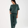 Viridis Bluz Düz Yeşil S/M