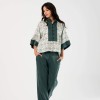 Viridis Monogram Gömlek Yeşil S/M