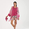 Rosea Şort Pembe Çizgisel Desen L/XL