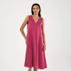 Rosea Elbise Düz Pembe S/M
