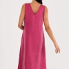Rosea Elbise Düz Pembe S/M
