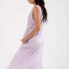 Vas Monogram Elbise Lila S/M