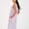 Vas Monogram Elbise Lila S/M