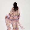 Vas Uzun Kimono Şal Desen