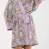 Pavo Midi Kimono Tavuskuşu Desen