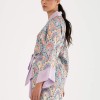 Pavo Midi Kimono Tavuskuşu Desen