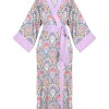 Pavo Uzun Kimono Tavuskuşu Desen