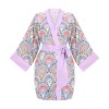 Pavo Midi Kimono Tavuskuşu Desen