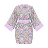Pavo Midi Kimono Tavuskuşu Desen