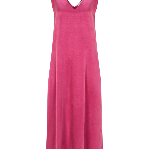 Rosea Elbise Düz Pembe S/M