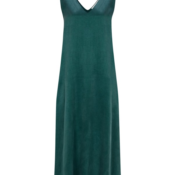 Viridis Elbise Düz Yeşil S/M
