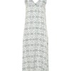 Viridis Monogram Elbise Yeşil S/M
