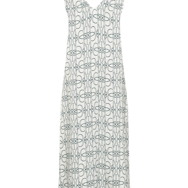 Viridis Monogram Elbise Yeşil S/M