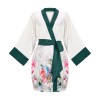 Viridis Midi Kimono Eteği Sulu Balıklı