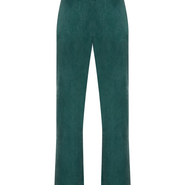 Viridis Pantolon Düz Yeşil L/XL