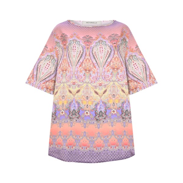 Vas Bluz Şal Desen L/XL